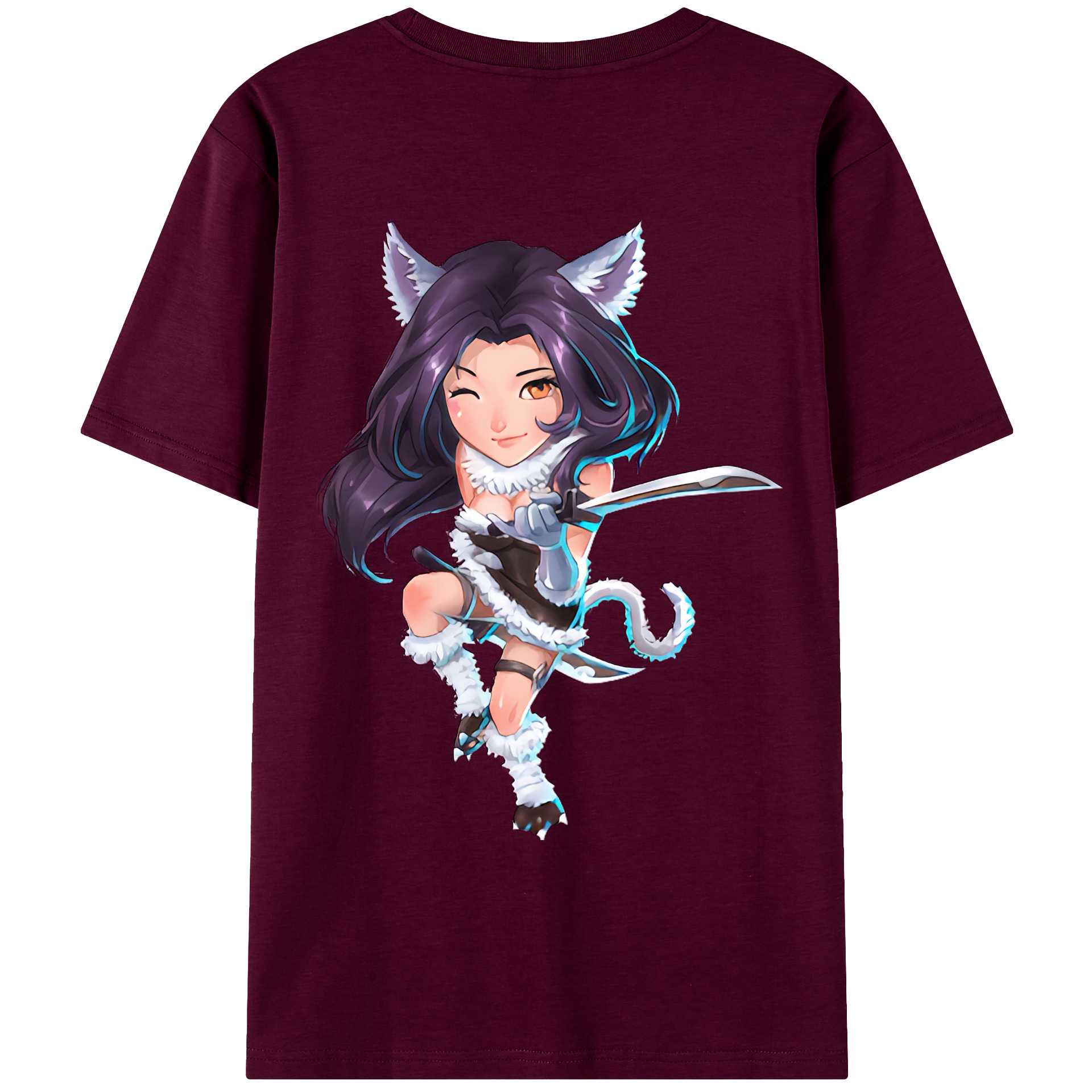 リーグ・オブ・レジェンド League of Legends LOL レディース半袖Tシャツ(バックプリント)
